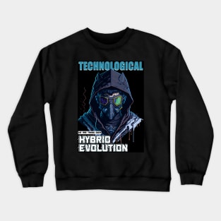 Technological Hybrid Evolution Crewneck Sweatshirt